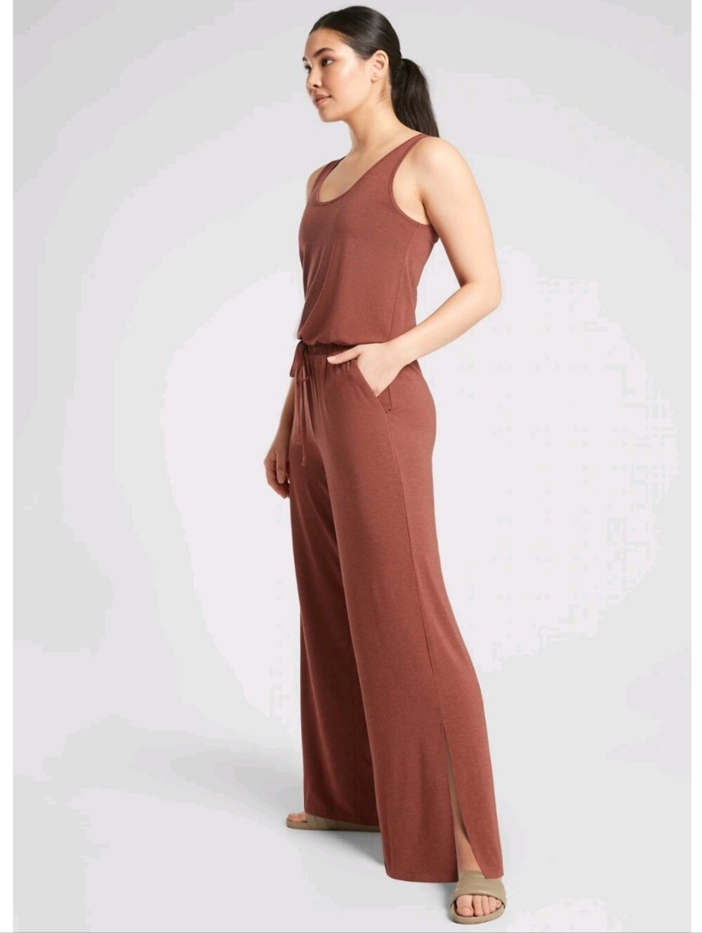 Athleta Coastal Romper Jumpsuit Size 12